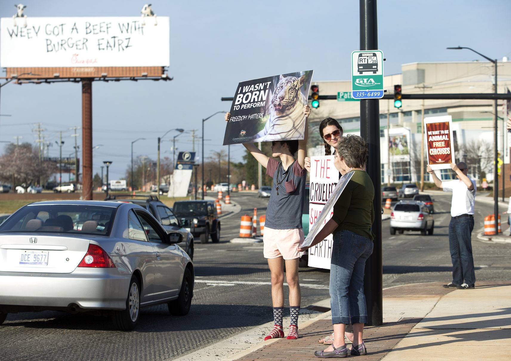 UniverSoul Circus Protest